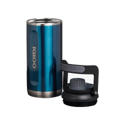 BOTELLA IGLOO  1L SSTL CHUG BTL AZUL MODERNO C/MANIJA 4P 71091
