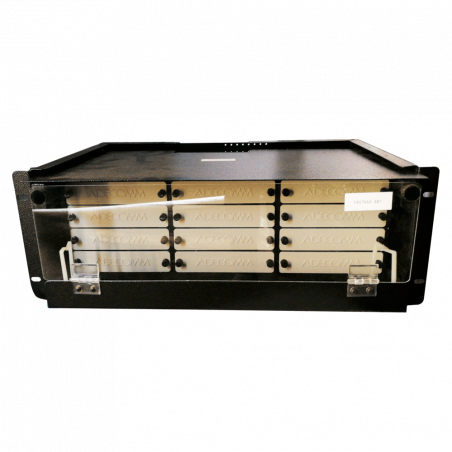 BANDEJA FIBRA O.  4U 19" P/12 MODULOS LGXA ADMCSM060SCU ADECOMM