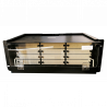BANDEJA FIBRA O.  4U 19" P/12 MODULOS LGXA ADMCSM060SCU ADECOMM
