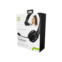 AURI HEADSET KCH-750 KLIP VOXCOM HEADPH/MIC/WIR/BT/3.5MM NEG