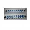 ADAPTADOR. FIBRA O. SIMPLEX SM LC UPC 8 UNI SIMPLEX-LC-UPC-SM LANPRO