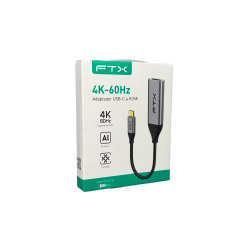 ADAP USB-C/HDMI FTX-C160-PU31-CMHDFN1-S0.2 4K/60HZ/GRIS 115595
