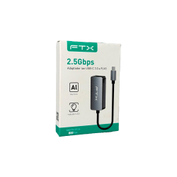 ADAP USB-C 3.1/RJ45 FTX-CML2500-AG 2.5GBPS/GRIS 115618