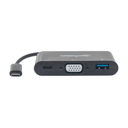 ADAP USB-C 3.1-VGA/USB-A/USB-C MANH 152044 HD/FHD/60HZ BLISTER NEG