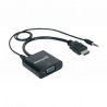 ADAP HDMI-VGA/AUDIO MANH 151559 BOLSA NEGRO