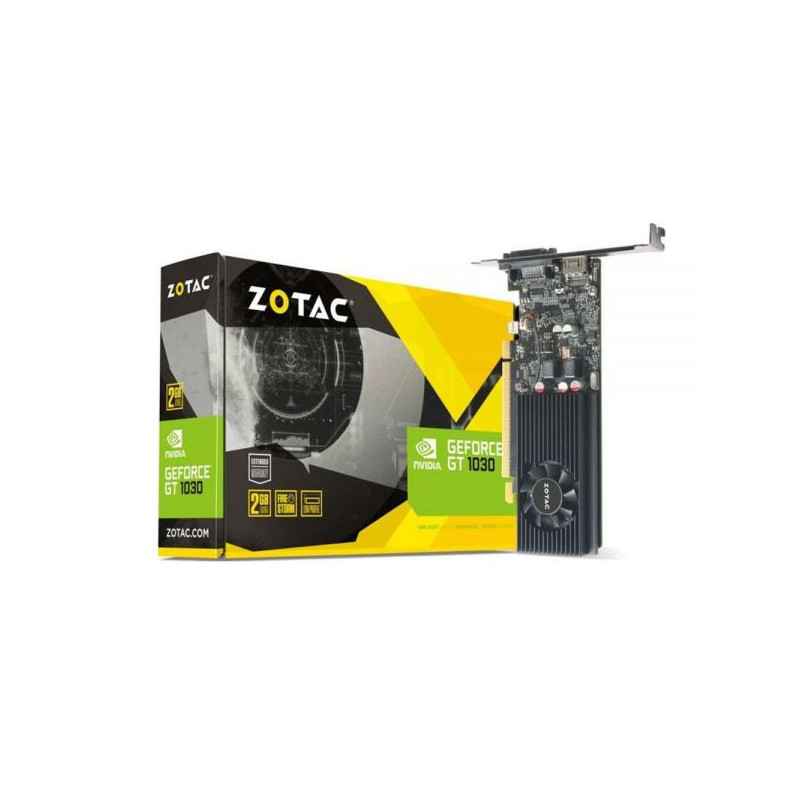 VGA ZOTAC GT1030 2GB/GDDR5/64bit 1227/6008 VGA ZOTAC GT1030 2GB/GDDR5/64bit 1227/6008