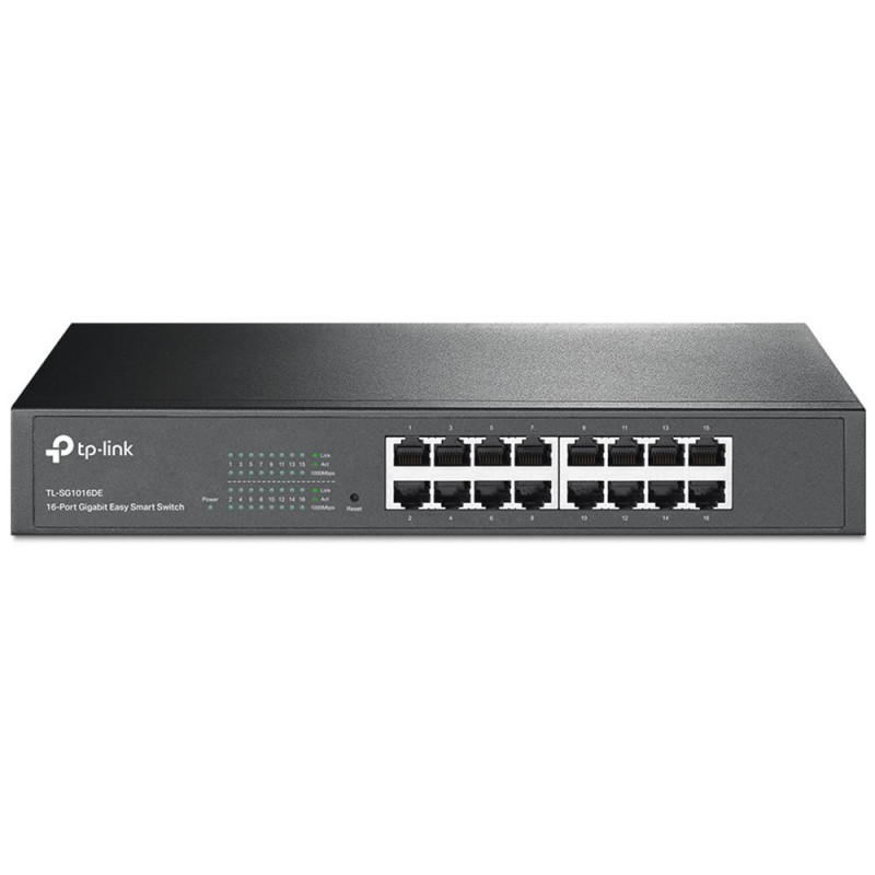 TP-LINK SWITCH 16 G-LAN TL-SG1016DE INTELIGENTE