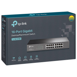 TP-LINK HUB SWITCH 16 G-LAN TL-SG1016D RACK