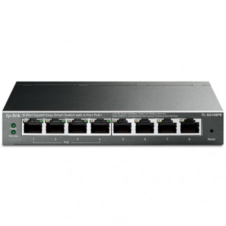TP-LINK HUB SWITCH 8P G-LAN TL-SG108PE POE