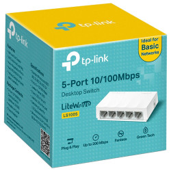 TP-LINK HUB SWITCH 5P LS1005 10/100MBPS