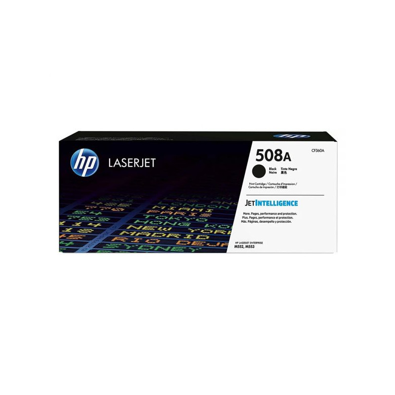 TONER HP CF360A (508A) NEGRO M553DN TONER HP CF360A (508A) NEGRO M553DN