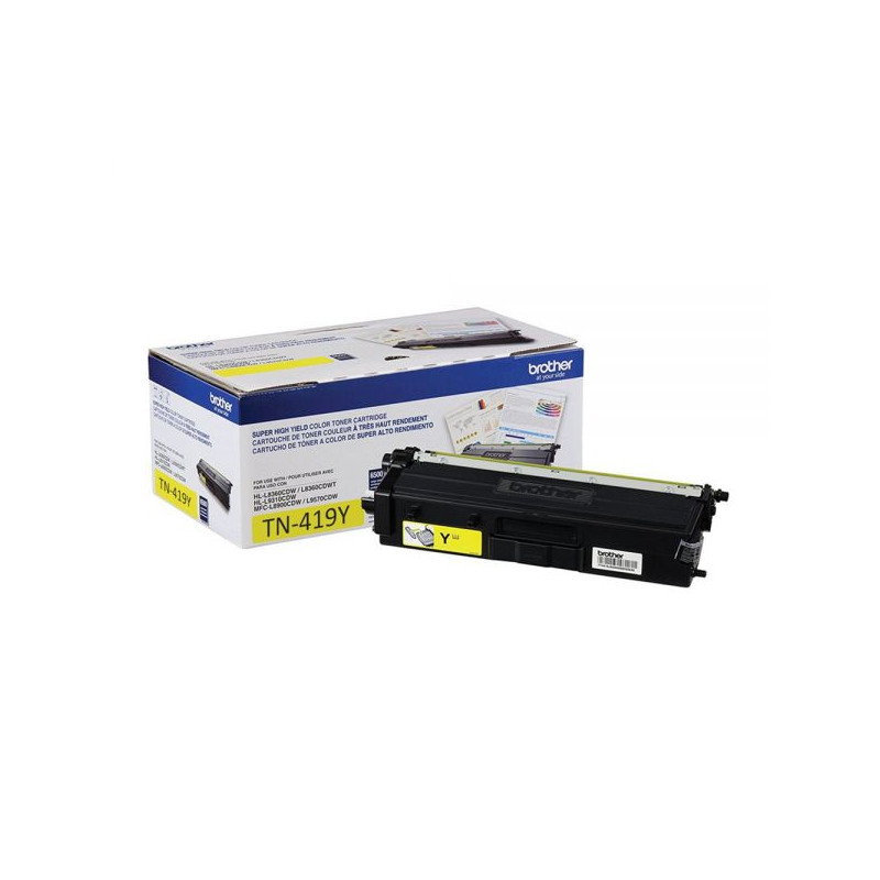 TONER BROTHER TN419Y YELLOW (8900C/8360C)