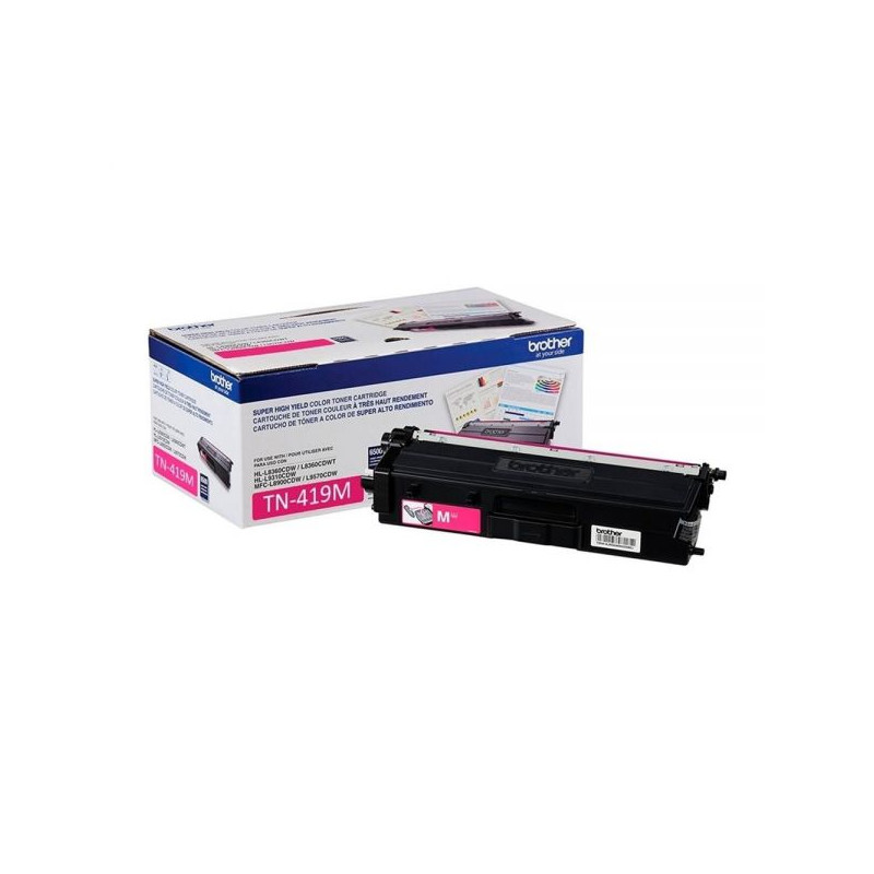TONER BROTHER TN419M MAGENTA (8900C/8360C) TONER BROTHER TN419M MAGENTA (8900C/8360C)