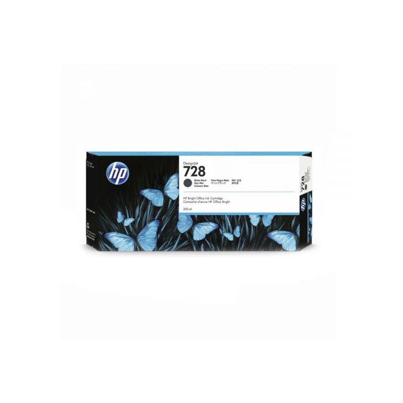 TINTA HP 728 F9J68A 300ML NEGRO MATTE TINTA HP 728 F9J68A 300ML NEGRO MATTE