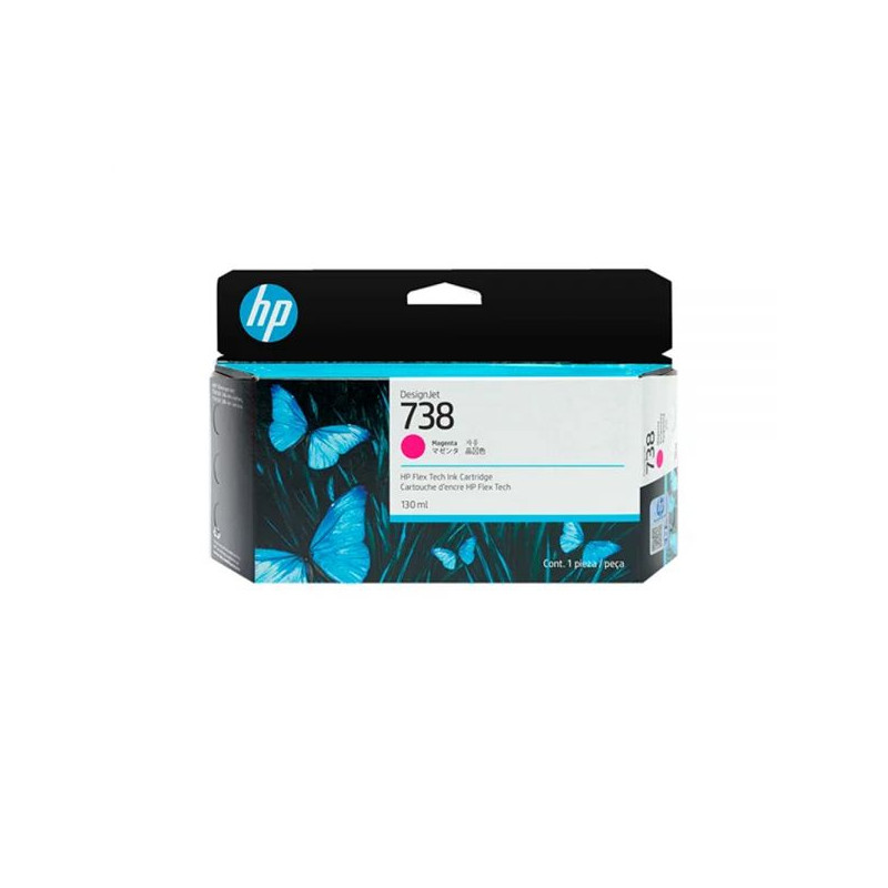TINTA HP 498N6A 738 MAGENTA 130ML TT850 TINTA HP 498N6A 738 MAGENTA 130ML TT850