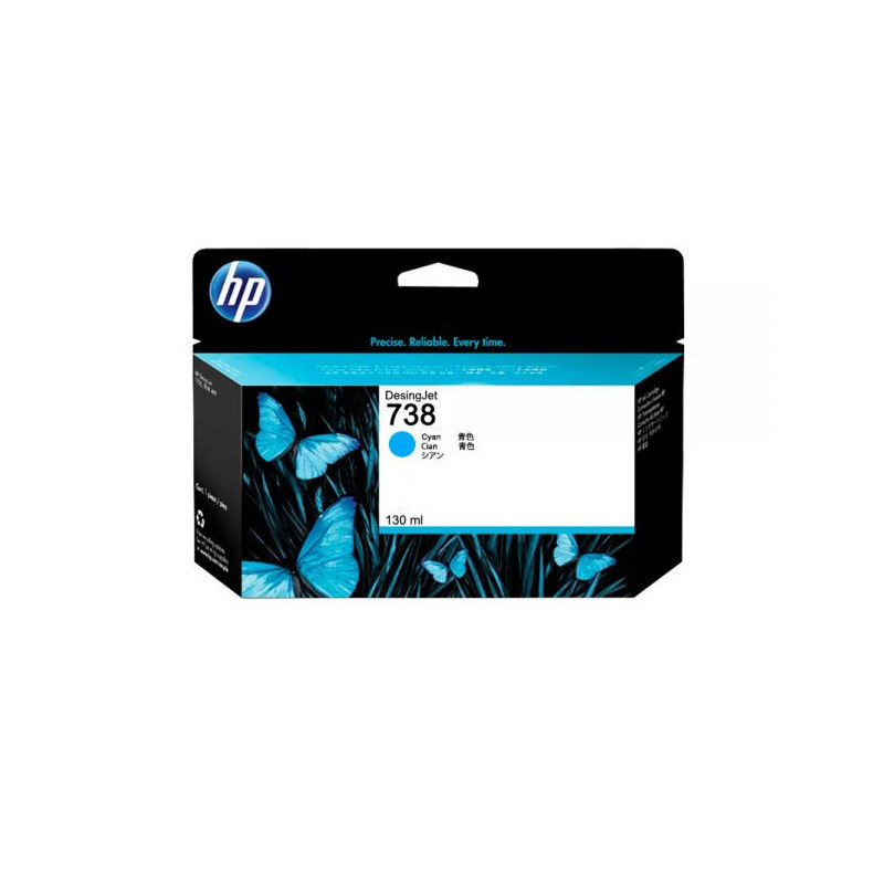 TINTA HP 498N5A 738 CYAN 130ML TT850 TINTA HP 498N5A 738 CYAN 130ML TT850