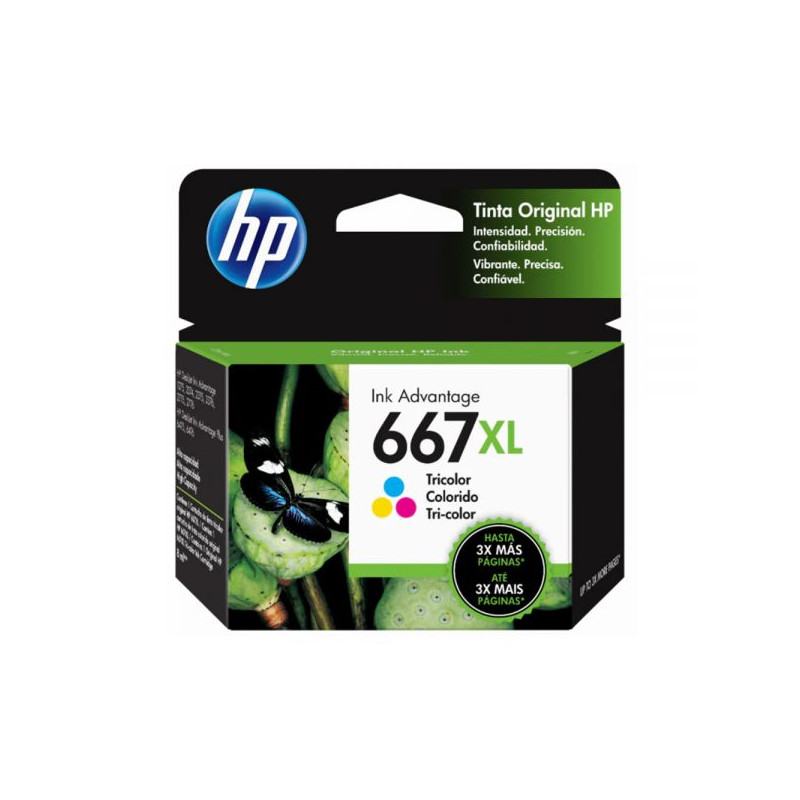 TINTA HP 3YM80AL 667XL COLOR (2375/2775)