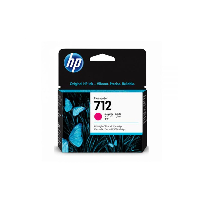 TINTA HP 3ED68A 712 MAGENTA 29ML T250 TINTA HP 3ED68A 712 MAGENTA 29ML T250
