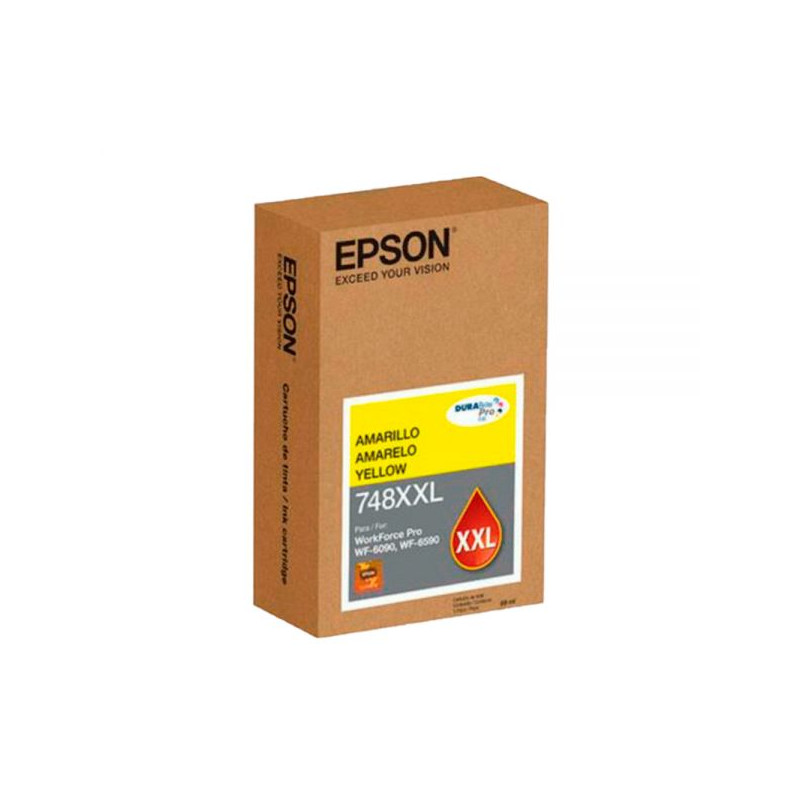 TINTA EP T748XXL420-A AMARILLO (WF-6090/6590)