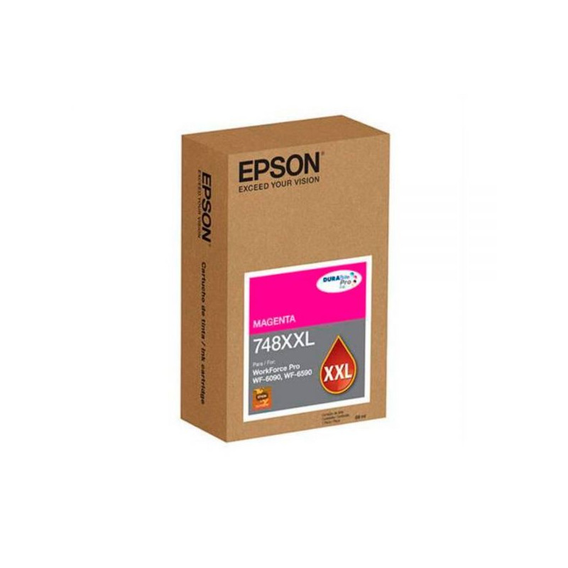 TINTA EP T748XXL320-A MAGENTA (WF-6090/6590) TINTA EP T748XXL320-A MAGENTA (WF-6090/6590)