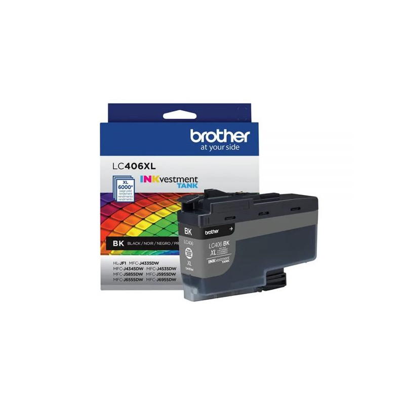 TINTA BROTHER LC406XLBKS NEGRO