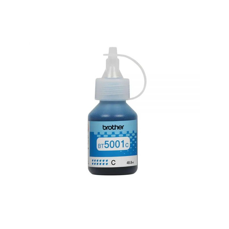 TINTA BROTHER BOTELLA BT5001C CYAN