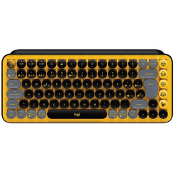 TECLADO LOGIT 920-010713 POP MECANICAL WIR NEG/AMA