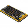 TECLADO LOGIT 920-010713 POP MECANICAL WIR NEG/AMA