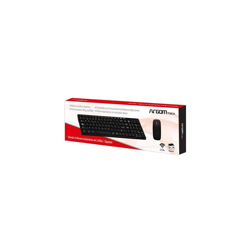 TECLADO ARGOM ARG-KB-7436 KIT WIR TECLADO ARGOM ARG-KB-7436 KIT WIR