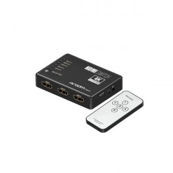 SWITCH ARG-AV-5125 5 PUERTOS HDMI 4K HD