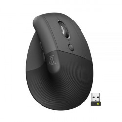 MOUSE LOGIT 910-006466 ERGONOMIC NEGRO