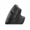 MOUSE LOGIT 910-006466 ERGONOMIC NEGRO