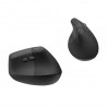MOUSE LOGIT 910-006466 ERGONOMIC NEGRO