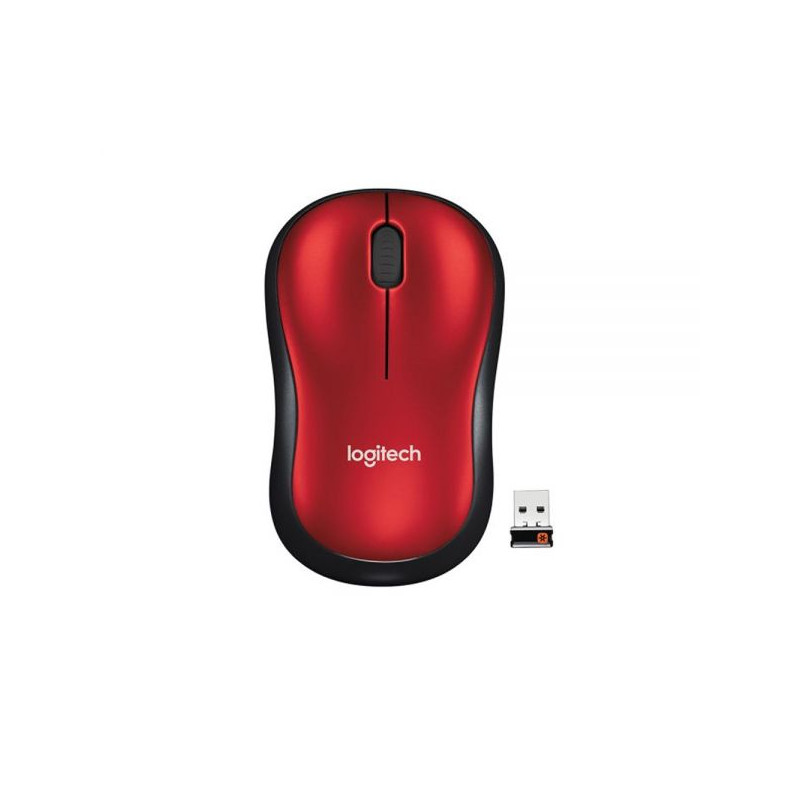 MOUSE LOGIT 910-003635 M185 ROJO WIR