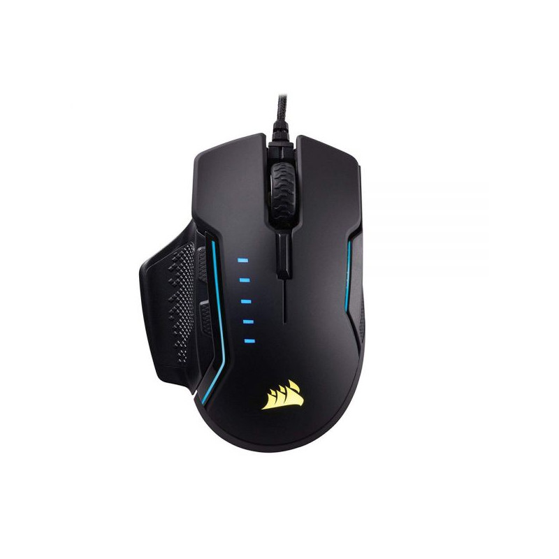 MOUSE CORSAIR CH-9302011-NA GAMING GLAIVE RGB NEGR