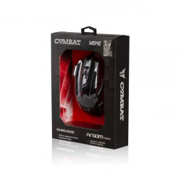 MOUSE ARGOM ARG-MS-2042BK MS42 GAMING NEG/ROJO