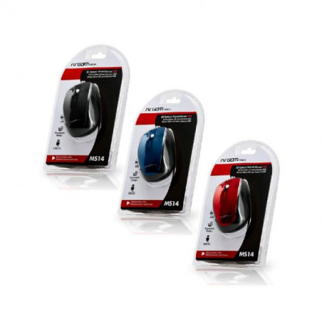 MOUSE ARGOM ARG-MS-0014R ROJO