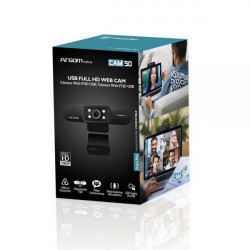 CAM WEB ARG-WC-9150BK FULL HD 1080P LED C/MIC