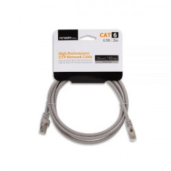 CABLE RED ARG-CB-1553 CAT6 2M PUNTA METAL
