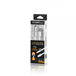 CABLE ARG-CB-0058 LIGHTNING + MICRO USB 2.0