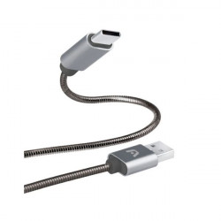 CABLE ARG-CB-0028GR TIPO C TO USB 1M. GRIS
