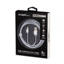 CABLE ARG-CB-0021WT MICRO USB TO USB 1.8M BLANCO