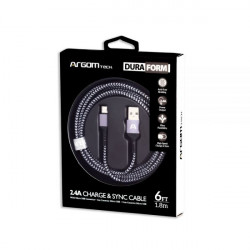 CABLE ARG-CB-0021BK MICRO USB TO USB 1.8M NEGRO