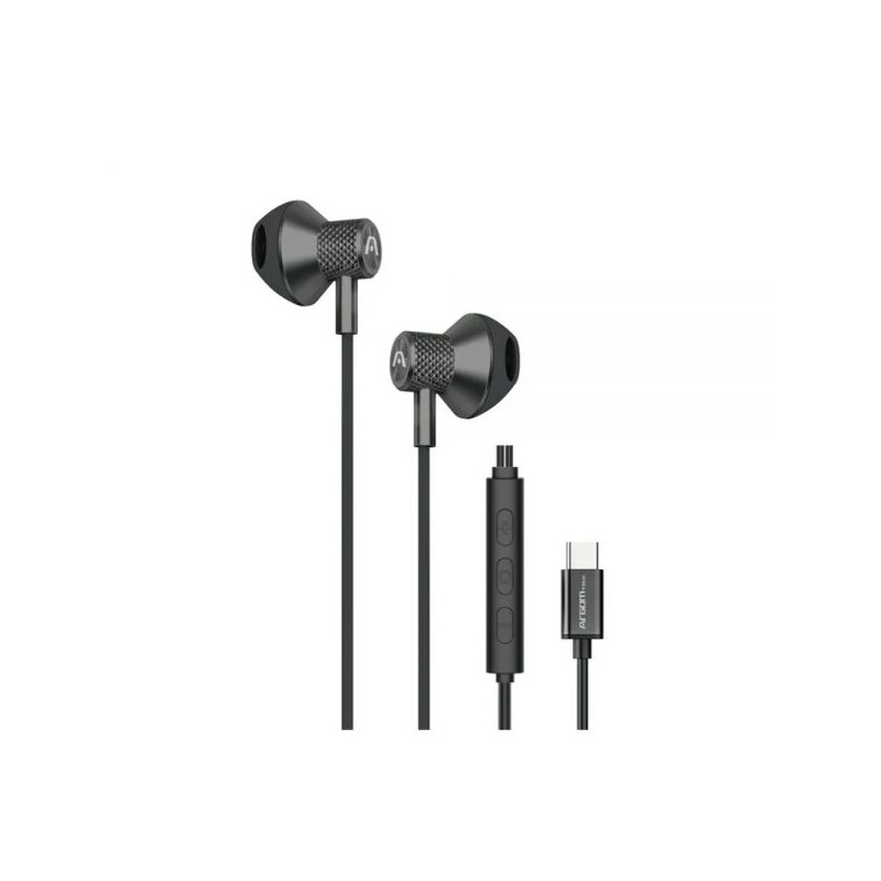 AURI ARG-HS-2032BK TIPO-C MIC NEGRO AURI ARG-HS-2032BK TIPO-C MIC NEGRO