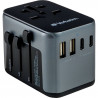 ADAPTADOR VERB UNIV TRAVEL UTA-03 CON 3 X USB-C