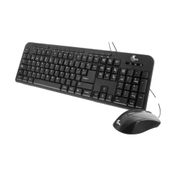 TECLADO+MOUSE USB XTECH XTK-301S ESP/NEGRO