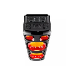 PARLANTE 2200W PULSE TORRE DOUBLE 12" BT/AUX/USB/FM/LED SP500 MULTI