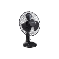 VENTILADOR DE MESA FTX 3 VEL AURA 45W 220V NEG/MET HB-TF-15-02