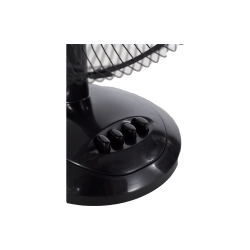 VENTILADOR DE MESA FTX 3 VEL AURA 45W 220V NEG/MET HB-TF-15-02