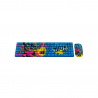 TECLADO+MOUSE WIR XTECH XTK-D312ST STITCH NUM/ESP/AZUL